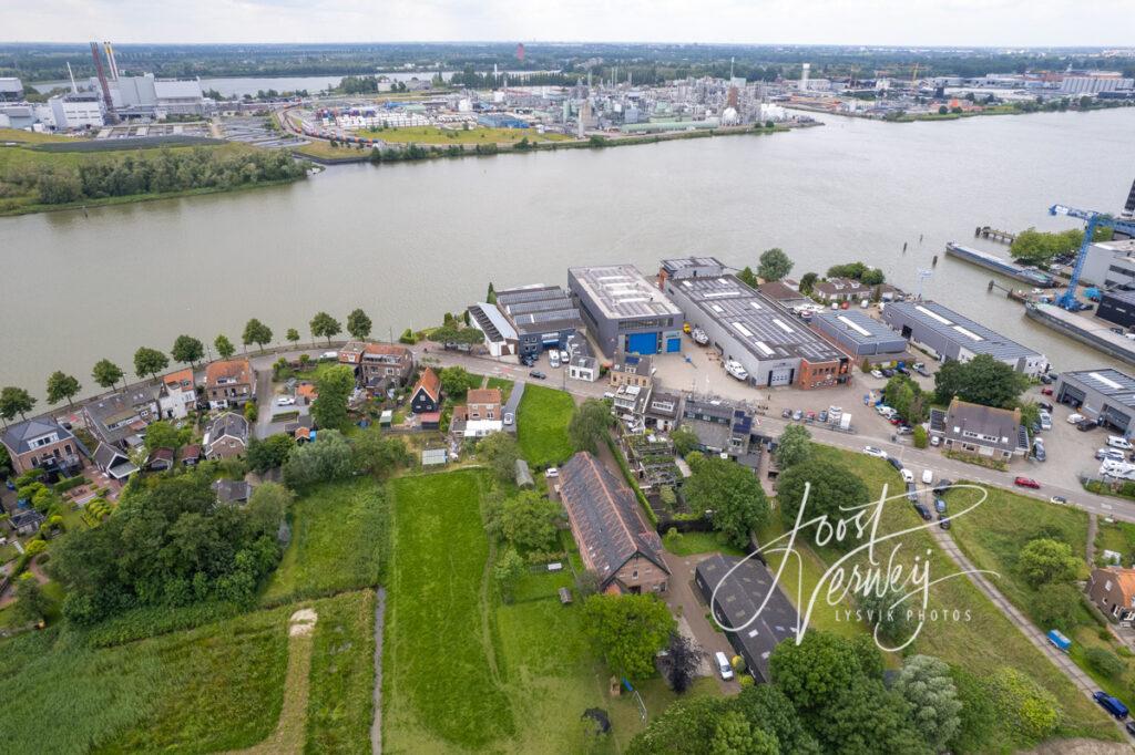 Luchtfoto Baanhoek-West Sliedrecht