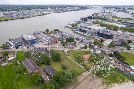 Luchtfoto Baanhoek-West Sliedrecht