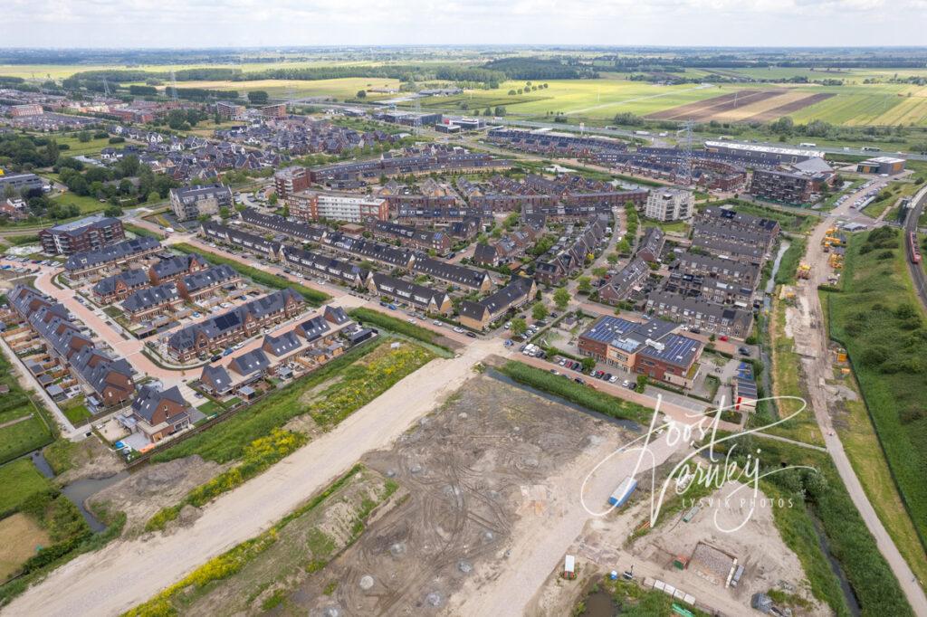 Luchtfoto Baanhoek-West Sliedrecht