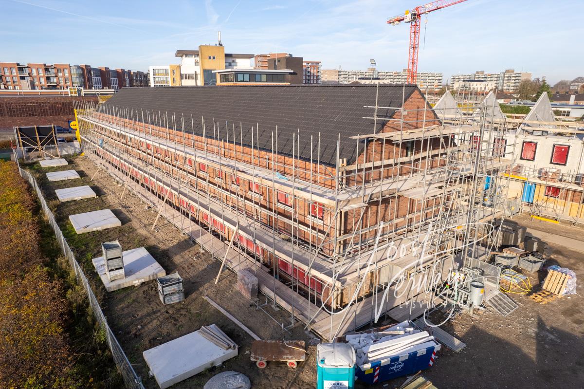 Luchtfoto nieuwbouw Kraaihoek Zuid