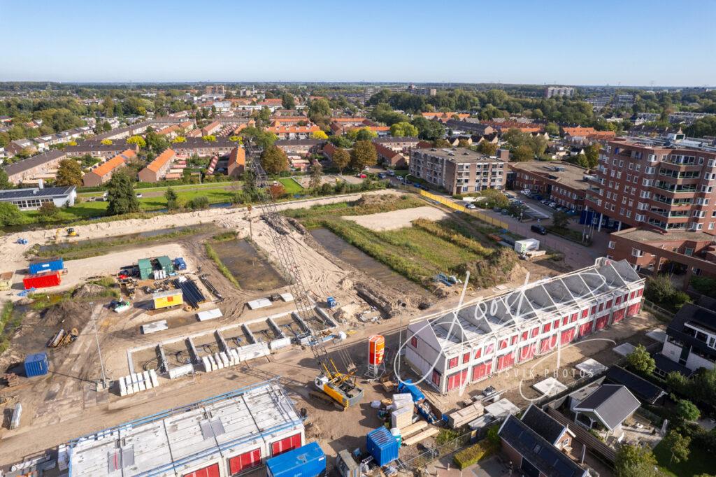 Luchtfoto nieuwbouw Kraaihoek Zuid