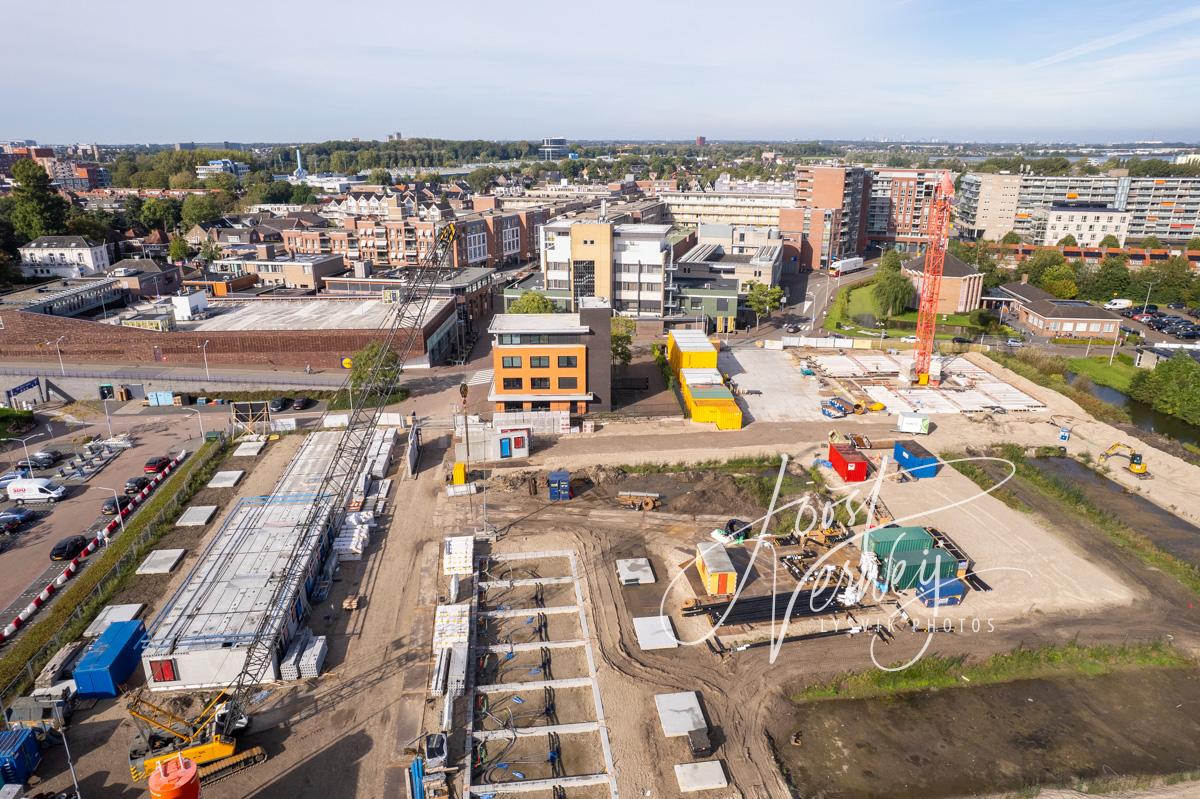 Luchtfoto nieuwbouw Kraaihoek Zuid